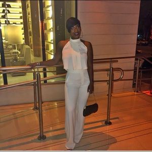 Zara winter white pant set